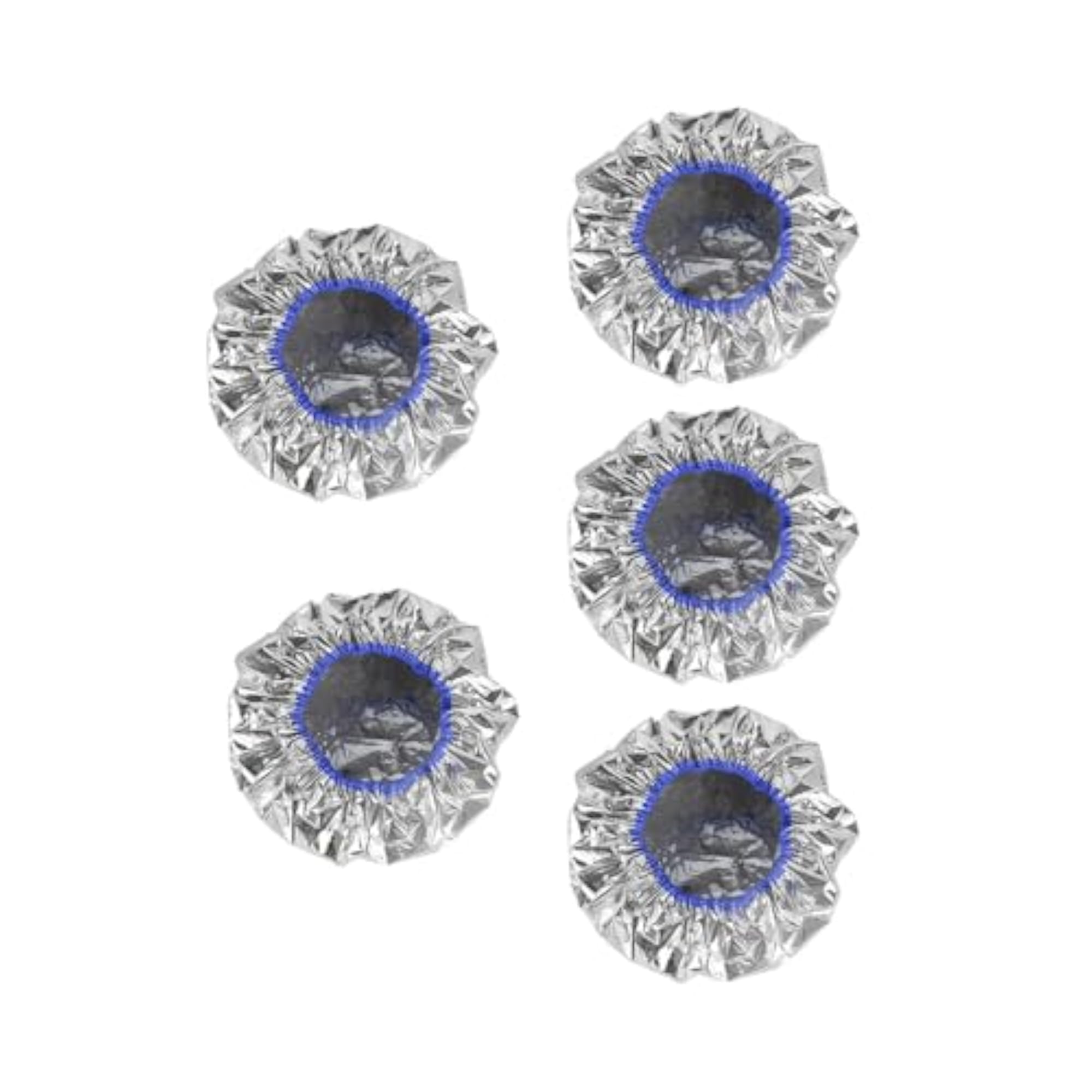 5Pcs Aluminum Foil Hair Caps Shower Cap Dyeing